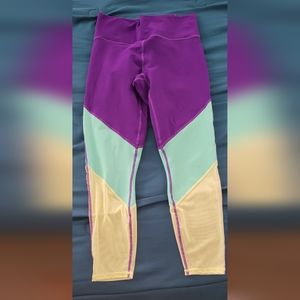 Fabletics Zone 7/8 High Waisted In Purple